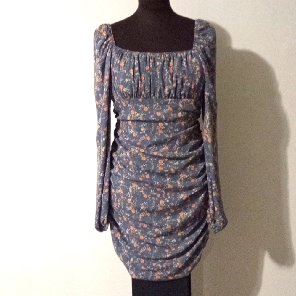 D'liteful woman's floral dress (SKY)